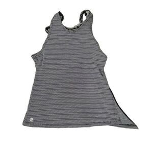 Athleta Tank‎ Top Women's 2XS Multicolor Striped Sleeveless Pullover Outdoor